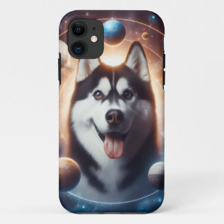 Funda Para iPhone 11 Um PET no espaço