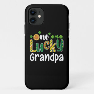 Funda Para iPhone 11 Un abuelo afortunado Partido Familiar Día de San P