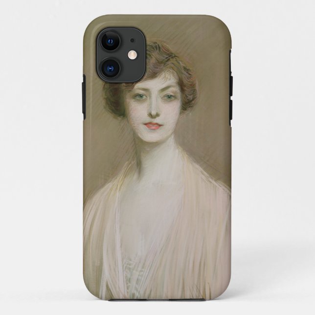 Funda De Case-Mate Para iPhone Un americano (pastel sobre lienzo) (Reverso)