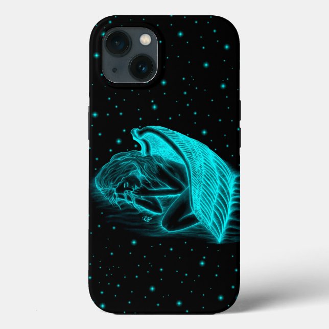 Funda De Case-Mate Para iPhone Un ángel dormido (Reverso )