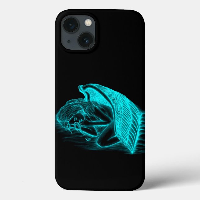 Funda De Case-Mate Para iPhone Un ángel dormido (Reverso)