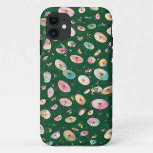 Funda Para iPhone 11 Un bosque verde de 1000 parasoles