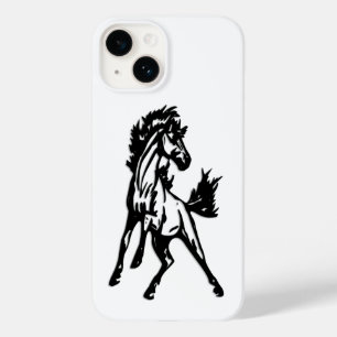 Funda Para iPhone 14 De Case-Mate Un caballo saltando con brío en la naturaleza