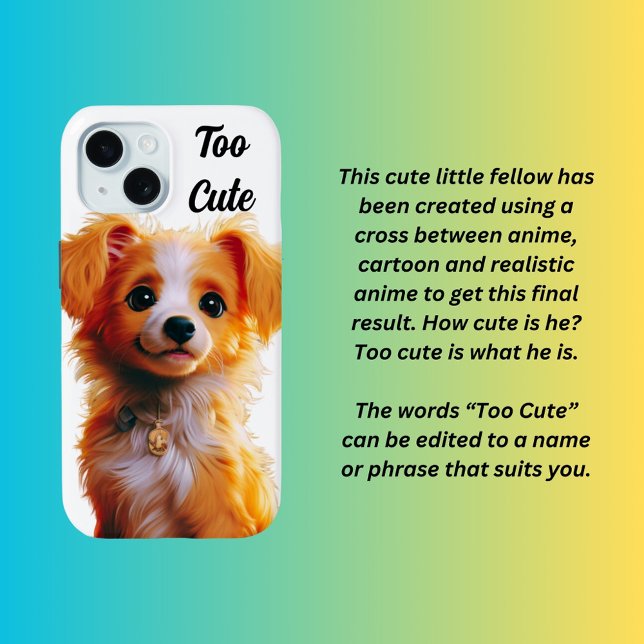 Funda De Case-Mate Para iPhone Un cachorro demasiado lindo (Subido por el creador)