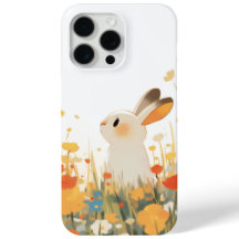 Un Campo Floral Salvaje de Conejito