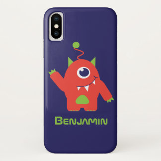 Funda Para iPhone X Un caso de iphone con nombre alienígena