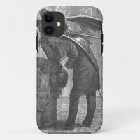 Un caso del iPhone 5 del traje del palo/del