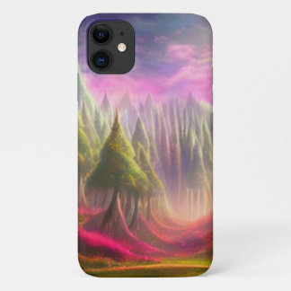 Funda Para iPhone 11 Un cautivador valle iluminado por un sol mágico