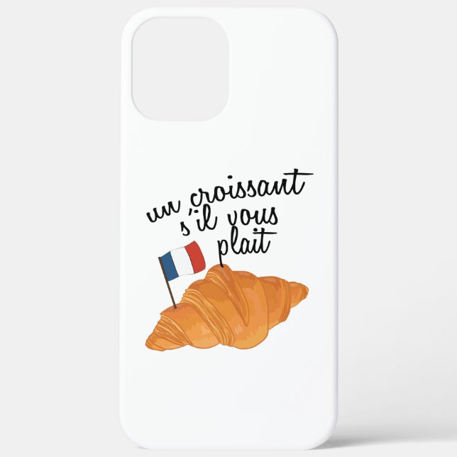 Funda De Case-Mate Para iPhone Un Croissant S'il Vous Plait - Comida francesa (Reverso )