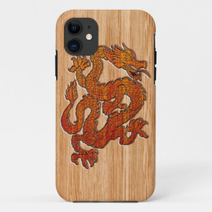 Funda Para iPhone 11 Un dragón al estilo de Bambú