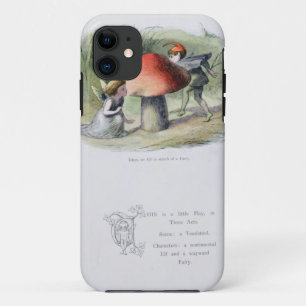 Funda Para iPhone 11 Un duende en busca de una hada, ilustracion de
