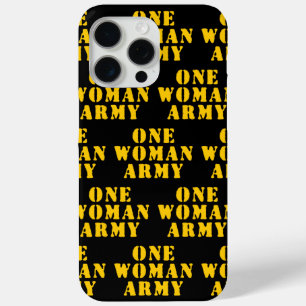 FUNDA PARA iPhone 15 PRO MAX UN EJÉRCITO MUJER