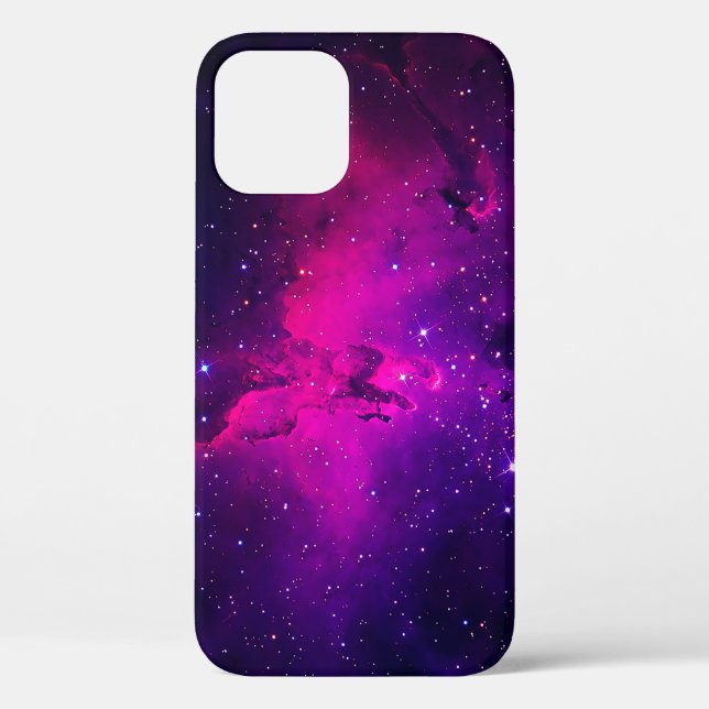 Funda De Case-Mate Para iPhone Un espacio hermoso y luminoso nebulosa. fondo,abst (Reverso )