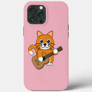 Funda Para iPhone 13 Pro Max Un gato blanco Naranja lindo tocando Personalizado