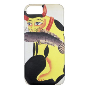 Funda Para iPhone 8/7 Un gato con un pescado en su boca, del Rudyard K