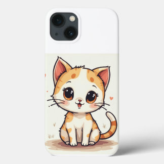 Funda Para iPhone 13 un gato lindo