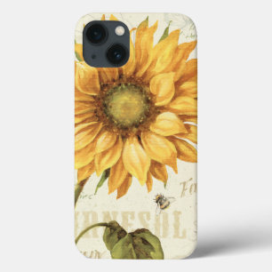 Funda Para iPhone 13 Un girasol amarillo