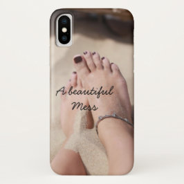 Funda Para iPhone X Un hermoso estuche para teléfono Mess