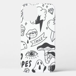 Funda Para iPhone 12 Un lindo doodle de graffiti