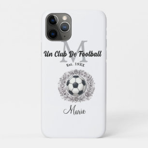 Funda Para iPhone 11 Pro un monograma de un club de fútbol es, año copa mun