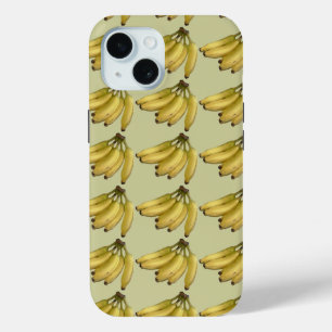 Funda Para iPhone 15 un montón de bananas