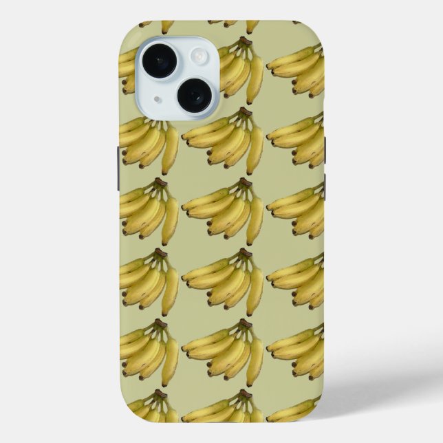 Funda De Case-Mate Para iPhone un montón de bananas (Reverso )