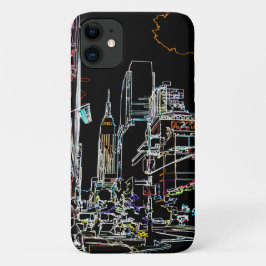 Funda Para iPhone 11 Un paisaje colorido en Manhattan