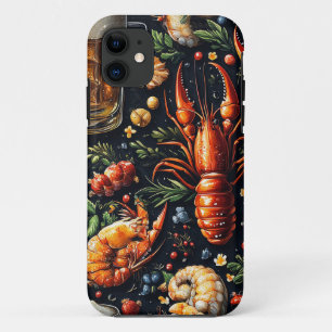Funda Para iPhone 11 Un patrón para los amantes de la cerveza y el mari