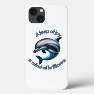 Funda Para iPhone 13 Un salto de alegría: celebrando la inteligencia de