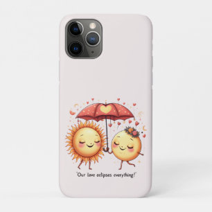 Funda Para iPhone 11 Pro Un San Valentín lindo nuestro amor eclipsa todo