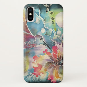 Funda Para iPhone X Un Solo Colibrí