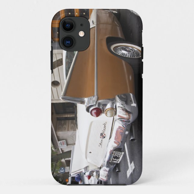 Funda De Case-Mate Para iPhone Un Studebaker Silver Hawk Classic Car estacionado  (Reverso)