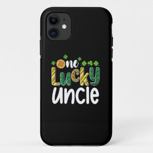 Funda Para iPhone 11 Un Tío Afortunado Conjunto Familiar Día de San Pat