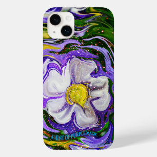 Funda Para iPhone 14 Plus De Case-Mate Un toque de magia púrpura - poder floral