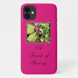 Funda Para iPhone 11 Un toque del estuche para iPhone/iPad de primavera