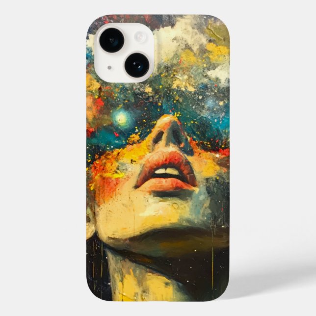 Funda De Case-Mate Para iPhone Un universo simulado (Reverso )