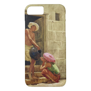 Funda Para iPhone 8/7 Una bebida en la manera, 1876 (w/c en el papel)