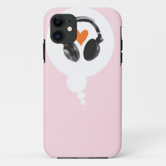 Funda Para iPhone 11 Una burbuja del pensamiento con un corazón y