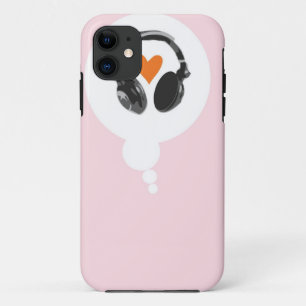 Funda Para iPhone 11 Una burbuja del pensamiento con un corazón y