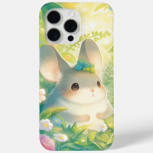 Funda Para iPhone 15 Pro Max Una chinchilla en abrazo de la naturaleza