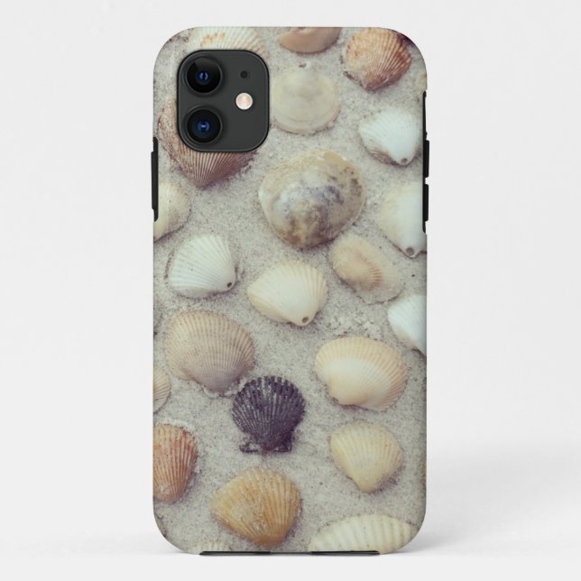 Funda De Case-Mate Para iPhone Una colección de Seashells (Reverso)