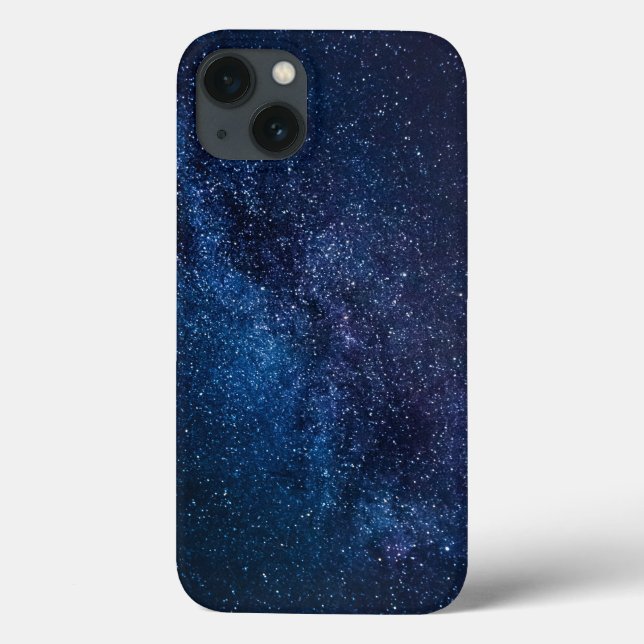 Funda De Case-Mate Para iPhone Una galaxia de estrellas en la noche Cute (Reverso)