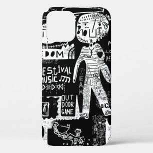Funda Para iPhone 12 Una imagen que incluye una pluralidad de símbolos.
