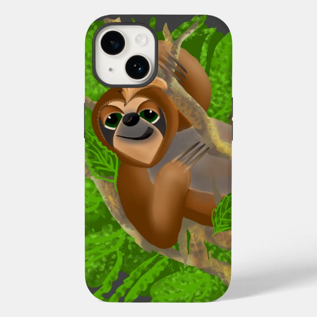 Funda De Case-Mate Para iPhone Una Llanura Silenciosa Relajándose En Un Árbol (Reverso )