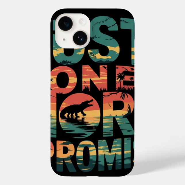 Funda De Case-Mate Para iPhone Una Más Que Prometo - Divertido Atardecer De Ligad (Reverso )