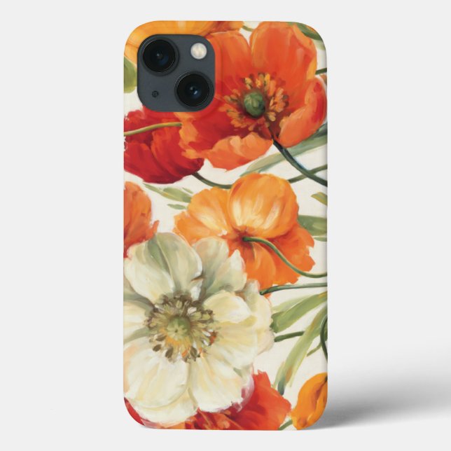 Funda De Case-Mate Para iPhone Una melodía de amapolas (Reverso)