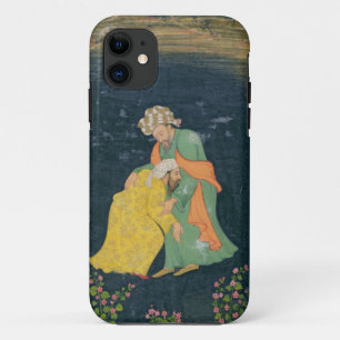 Funda Para iPhone 11 Una mulá que arquea abajo a un hombre en el