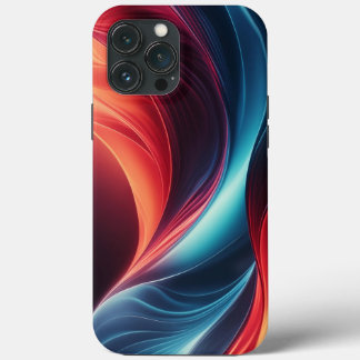Funda Para iPhone 13 Pro Max Una ola de gradiente vibrante