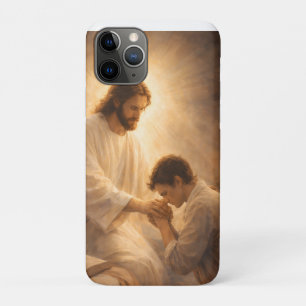 Funda Para iPhone 11 Pro Una oración de rodillas con Jesús