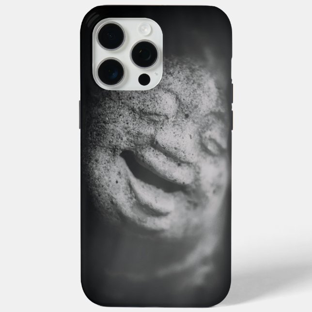 Funda De Case-Mate Para iPhone Una sonrisa inquietante (Reverso )